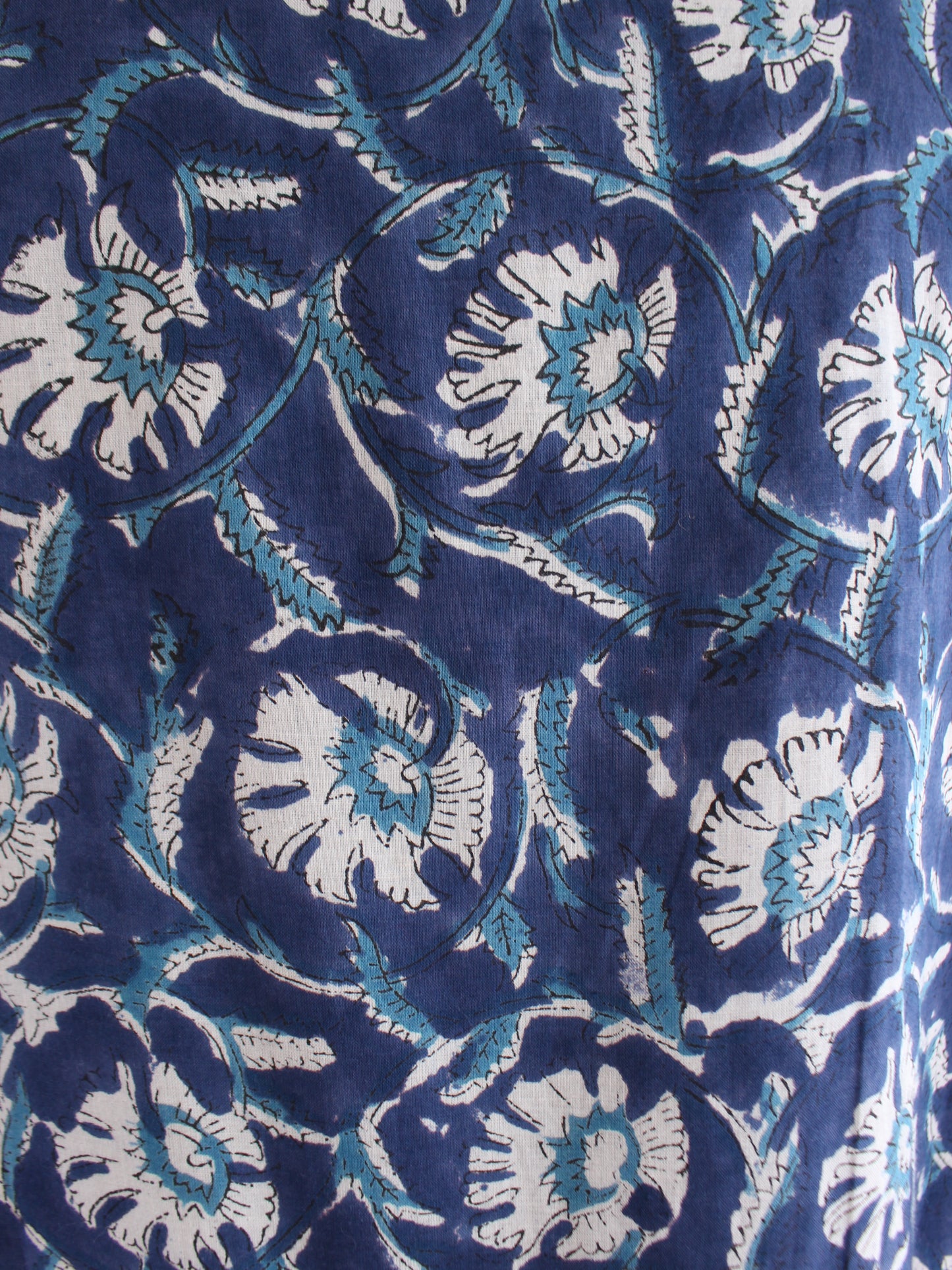 【大人ブルー】大人の上品フリルワンピース