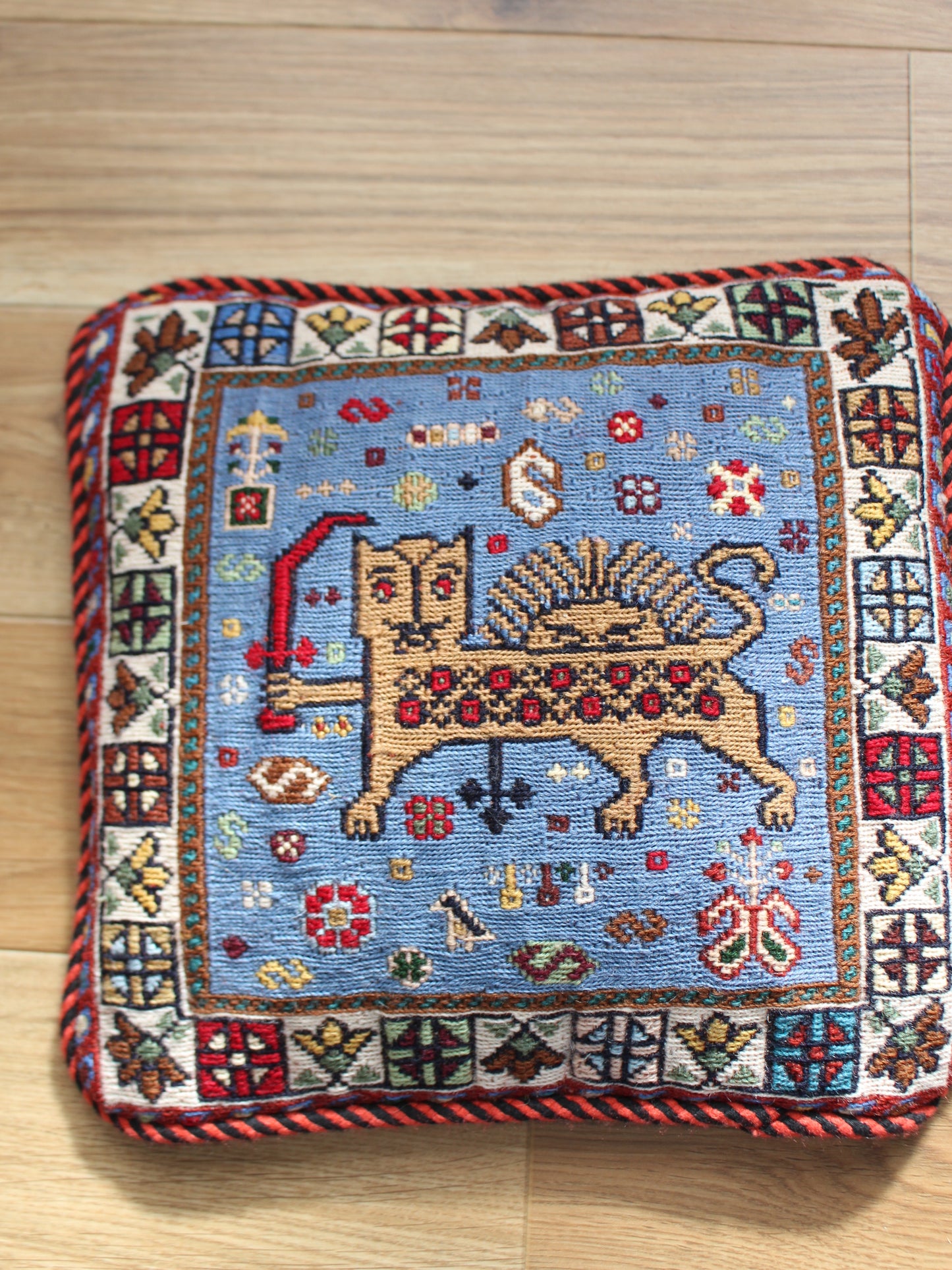 閲覧用　キリムクッションカバー