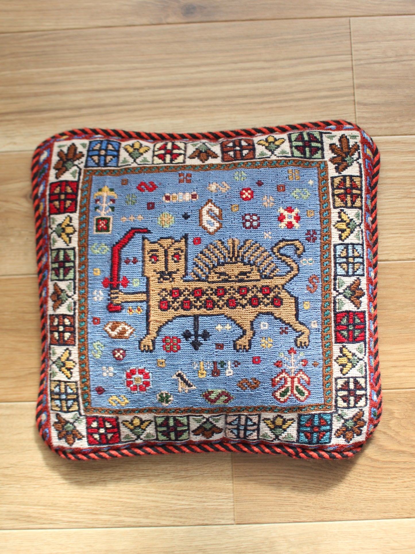 閲覧用　キリムクッションカバー