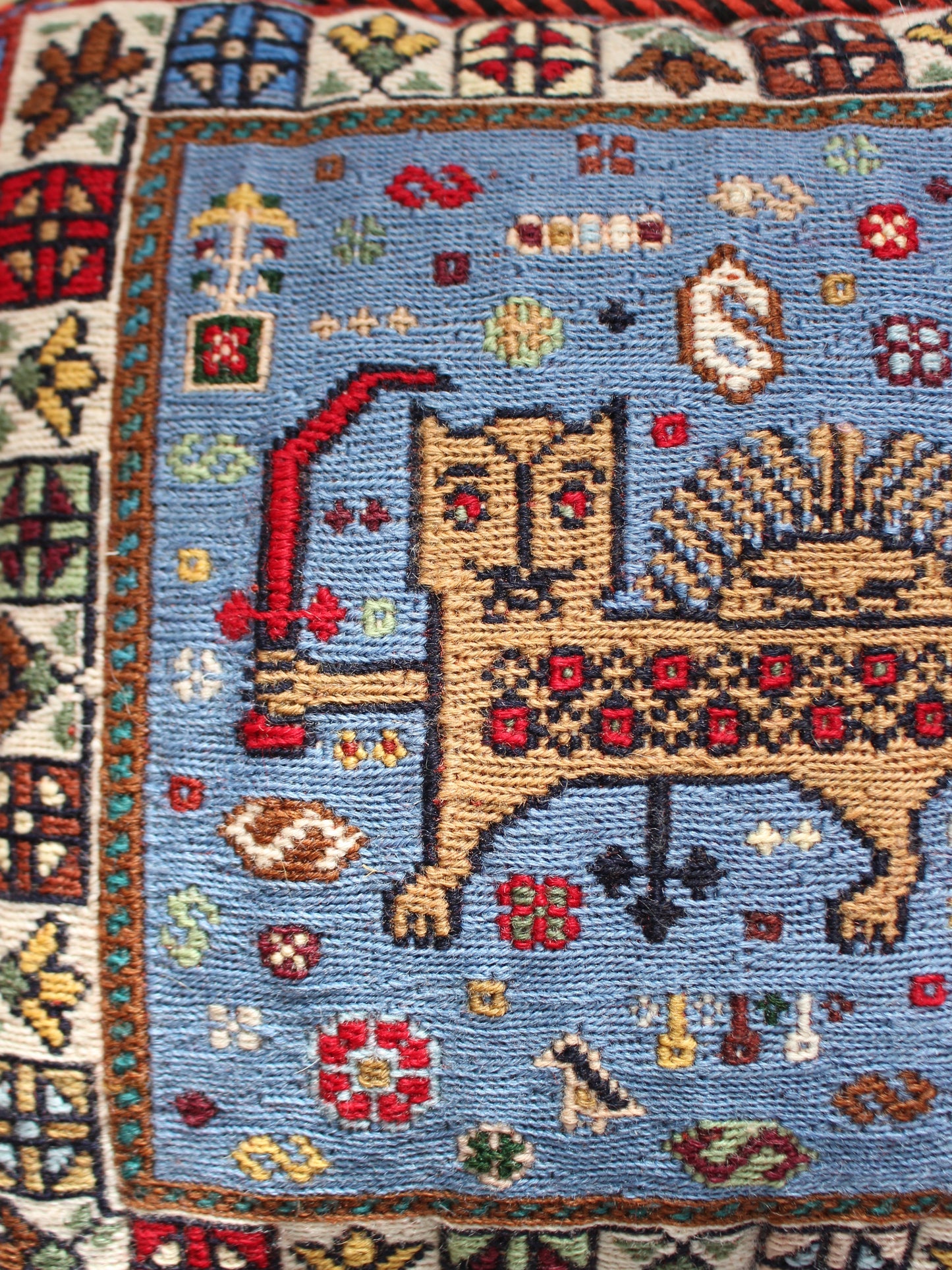 閲覧用　キリムクッションカバー