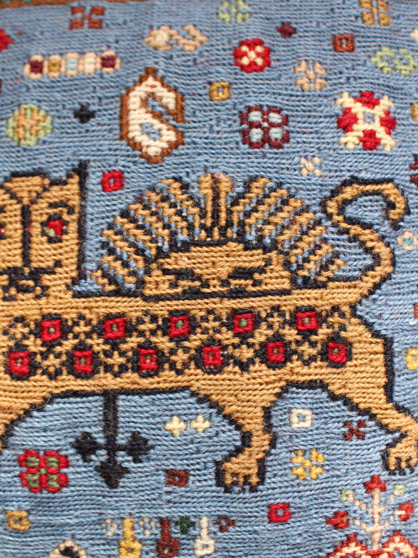 閲覧用　キリムクッションカバー