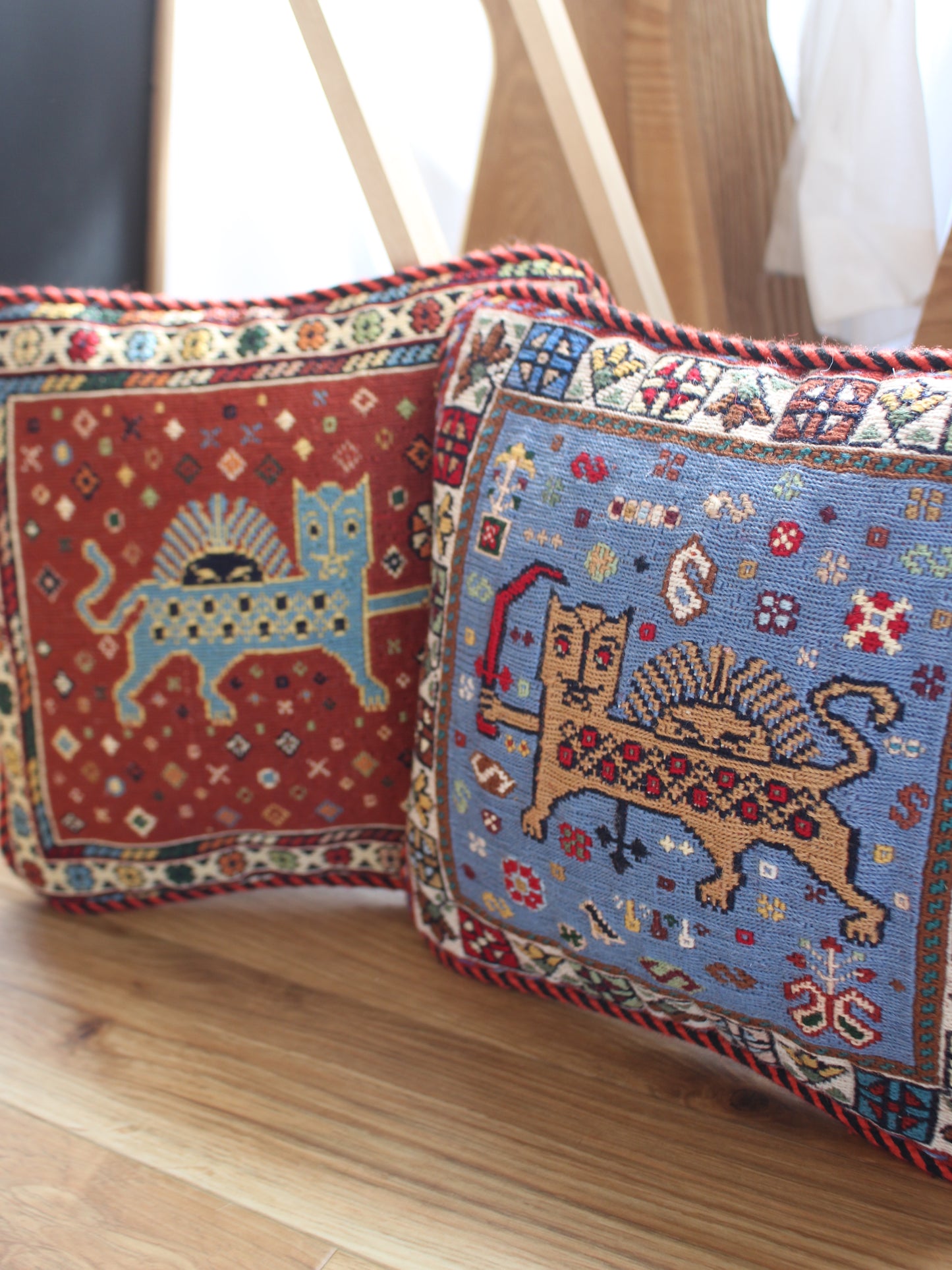 閲覧用　キリムクッションカバー