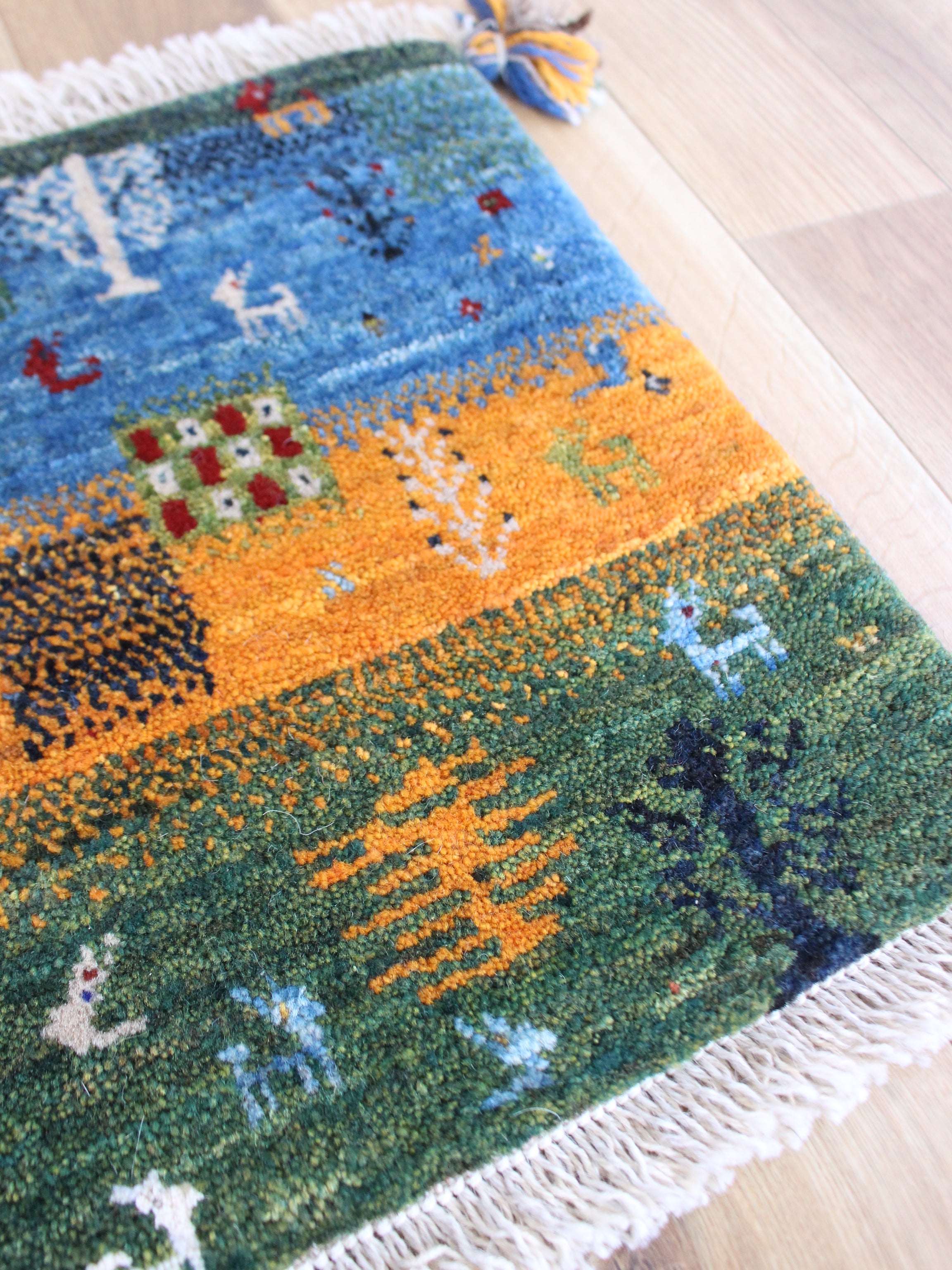 グラデーションが美しい風景ギャッベGabbeh Mini – NARUTREE