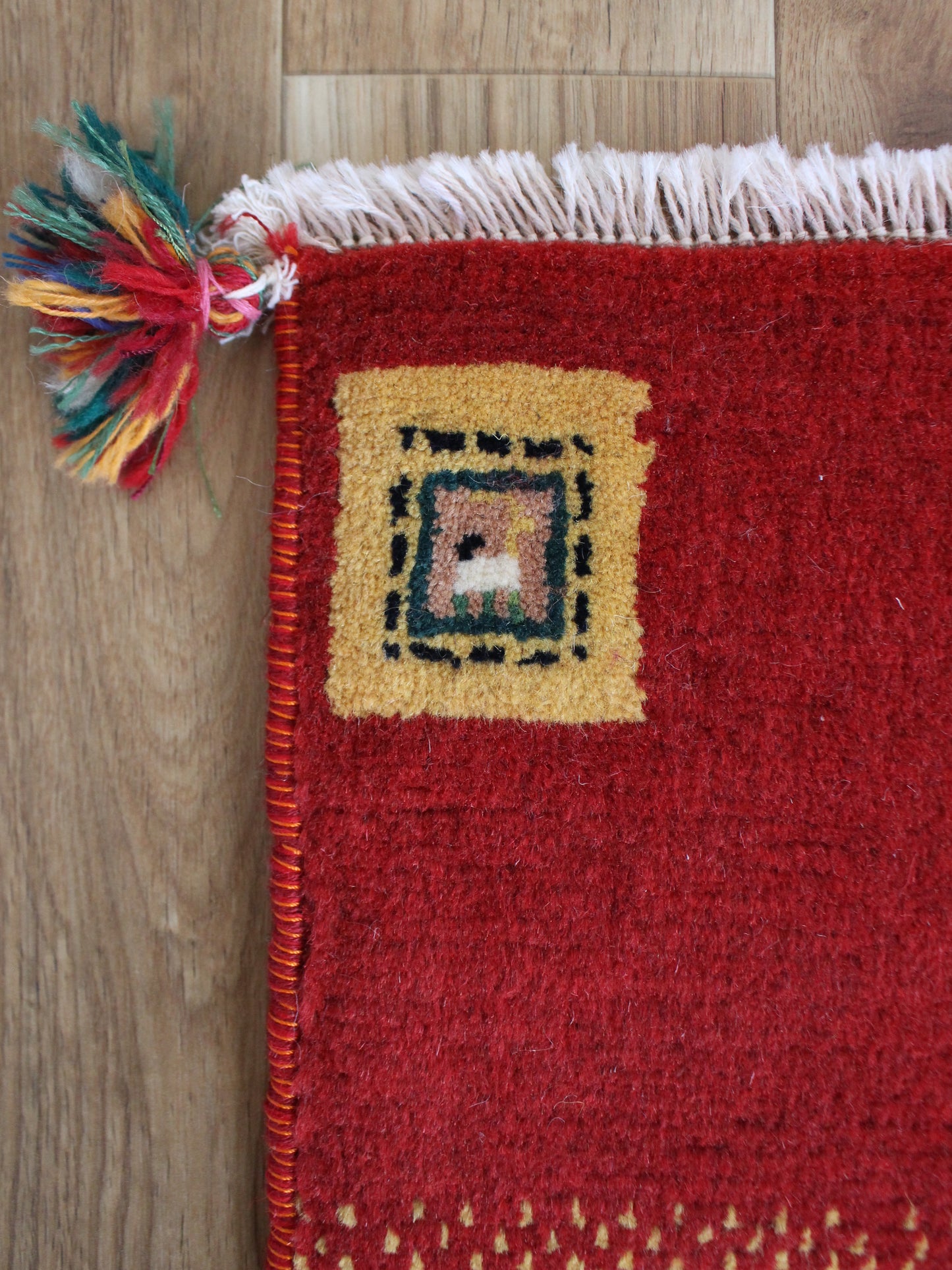 Gabbeh Mini 織りがめちゃくちゃ良い薄いギャッベ