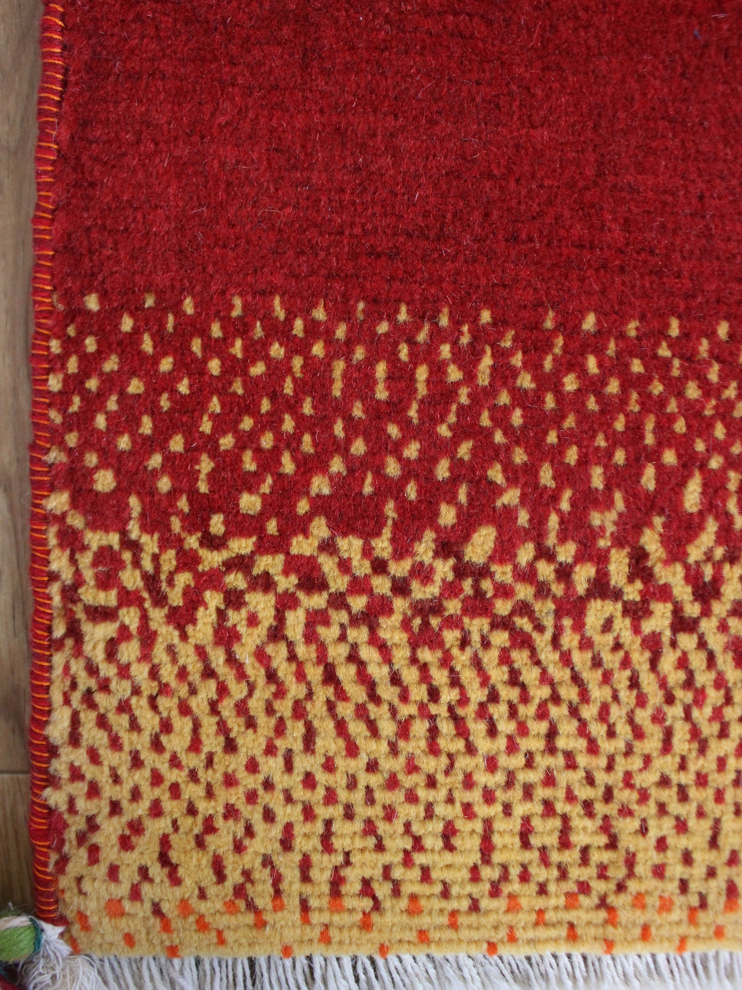 Gabbeh Mini 織りがめちゃくちゃ良い薄いギャッベ