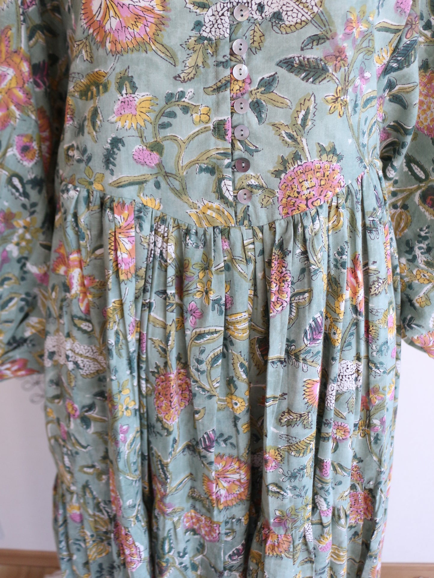 【春限定ダイアナドレス】ライトグリーン