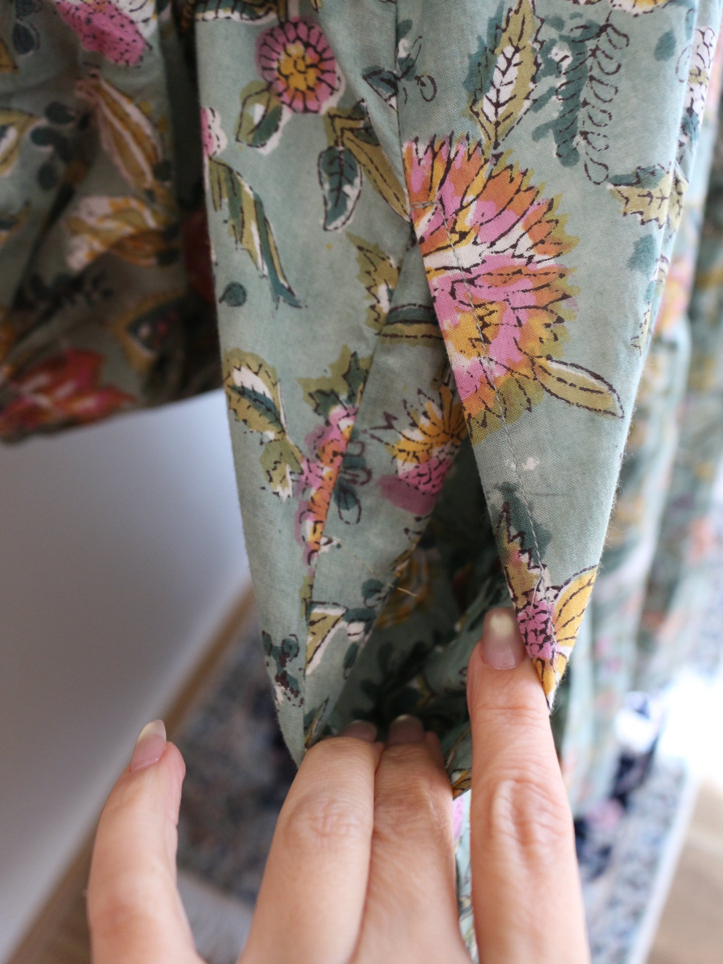 【春限定ダイアナドレス】ライトグリーン