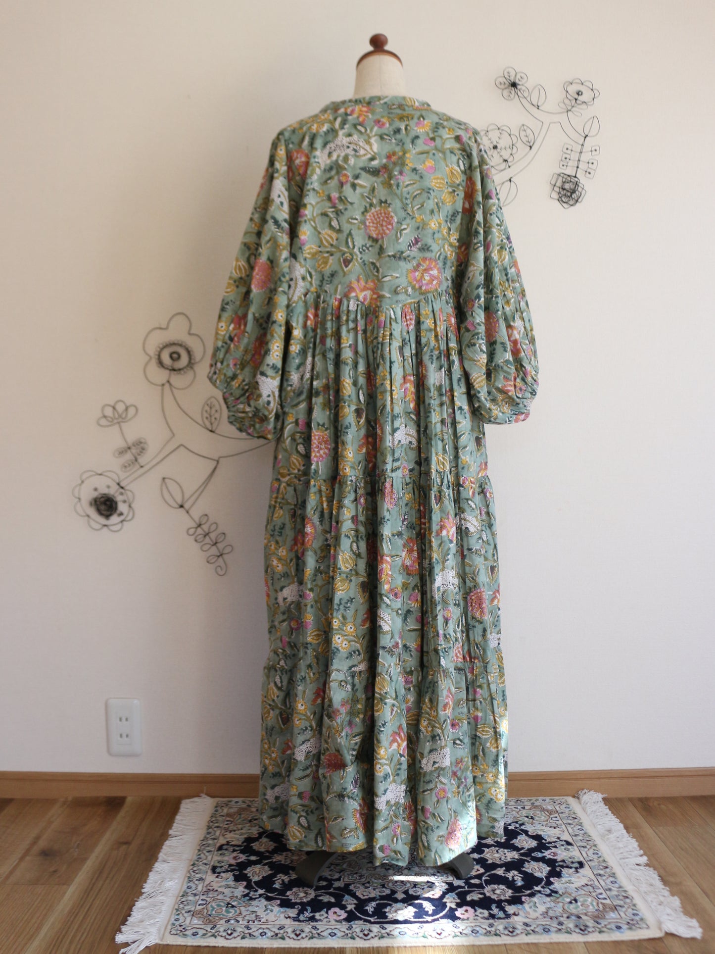 【春限定ダイアナドレス】ライトグリーン