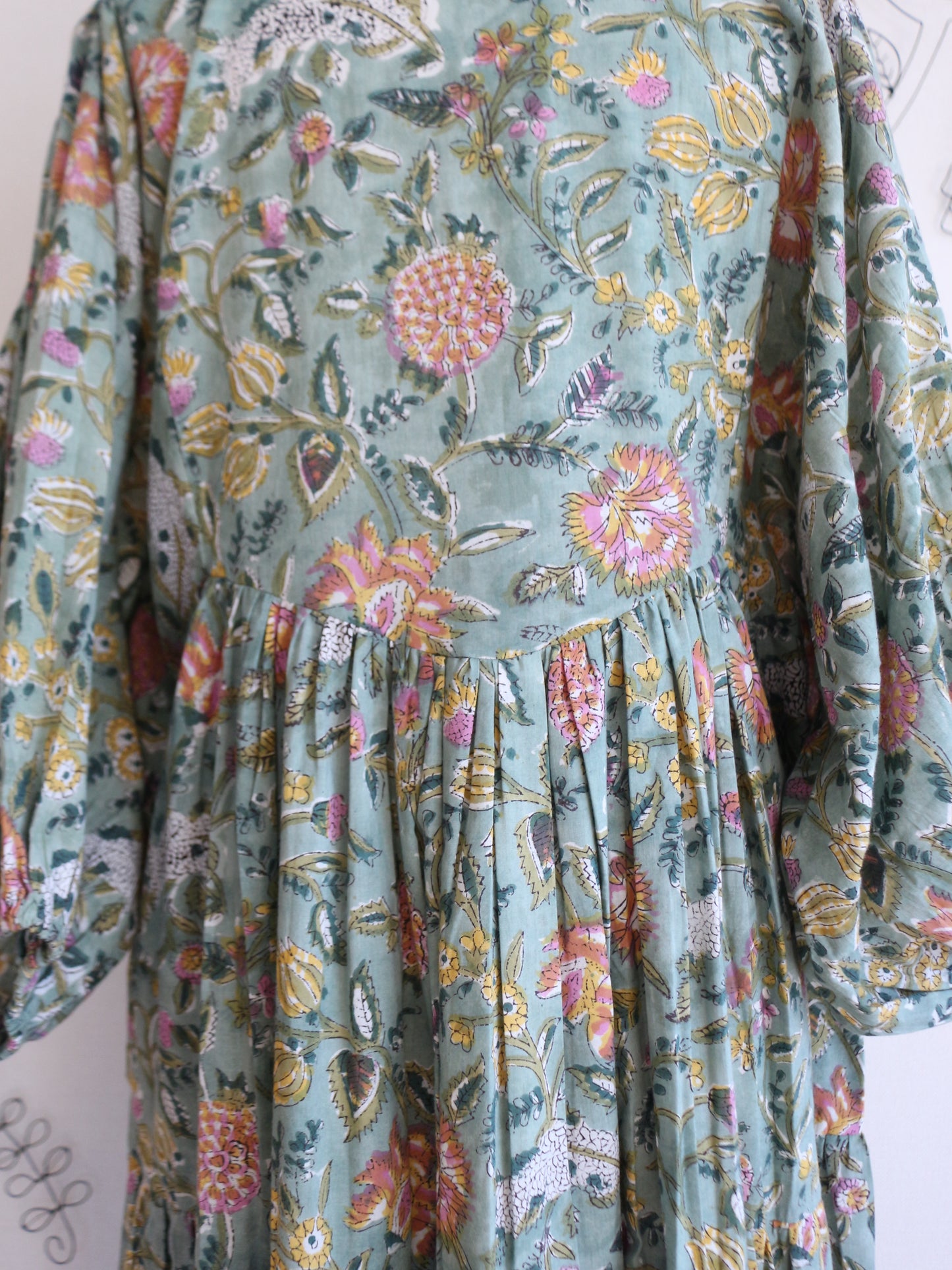 【春限定ダイアナドレス】ライトグリーン