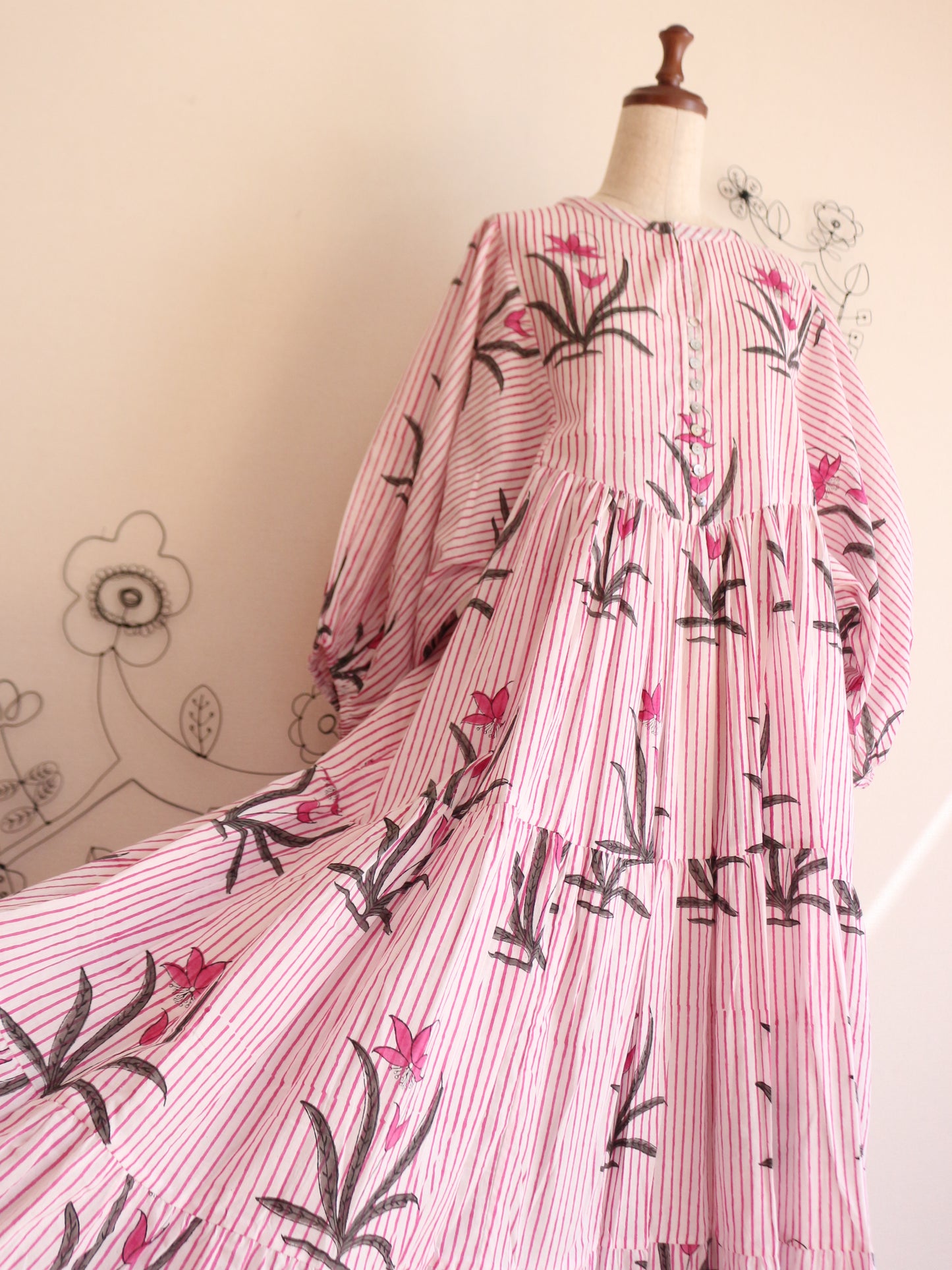 【春限定ダイアナドレス】ピンクスミレ