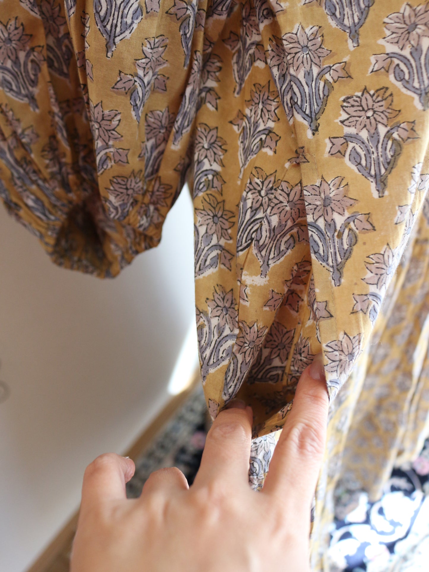 【春限定ダイアナドレス】マスタードイエロー