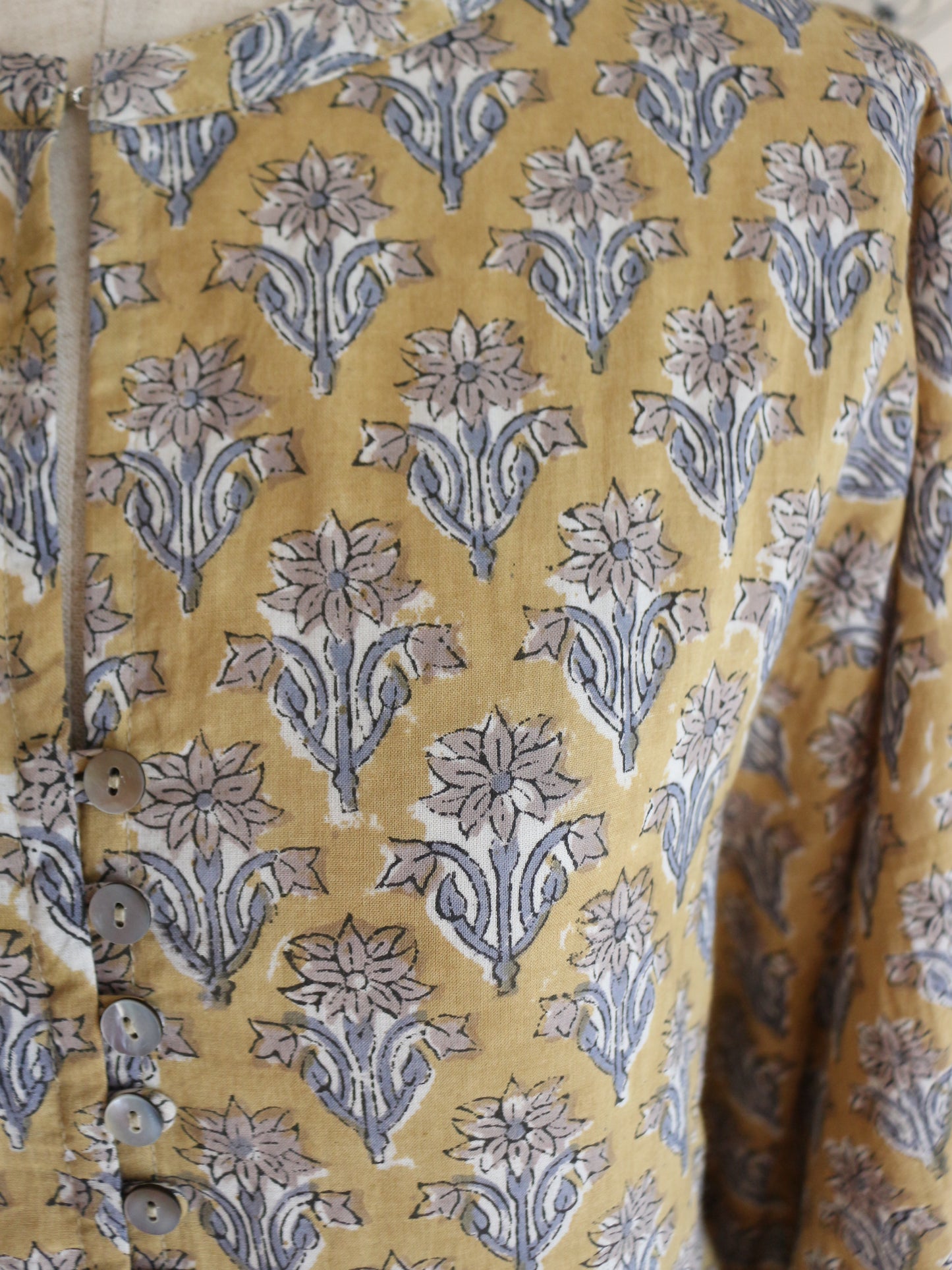 【春限定ダイアナドレス】マスタードイエロー