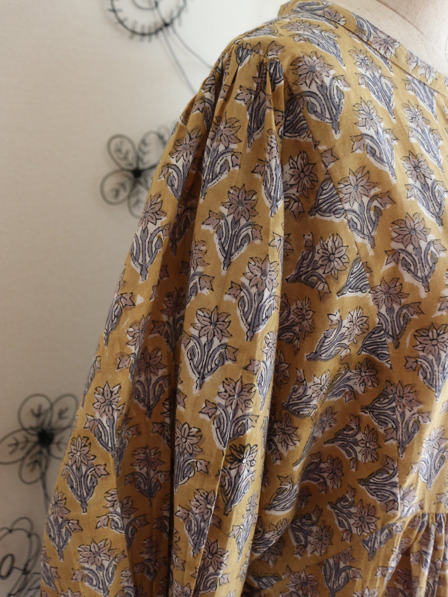 【春限定ダイアナドレス】マスタードイエロー