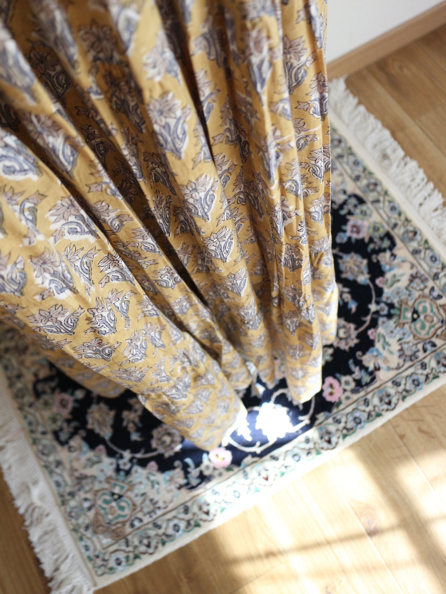 【春限定ダイアナドレス】マスタードイエロー