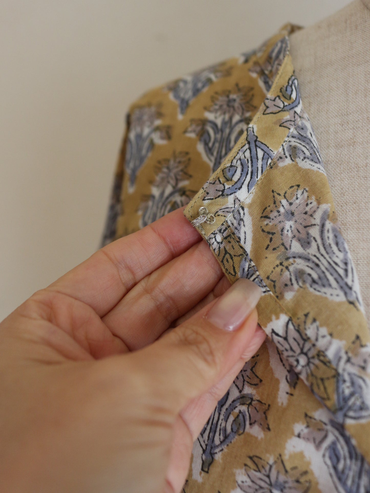 【春限定ダイアナドレス】マスタードイエロー