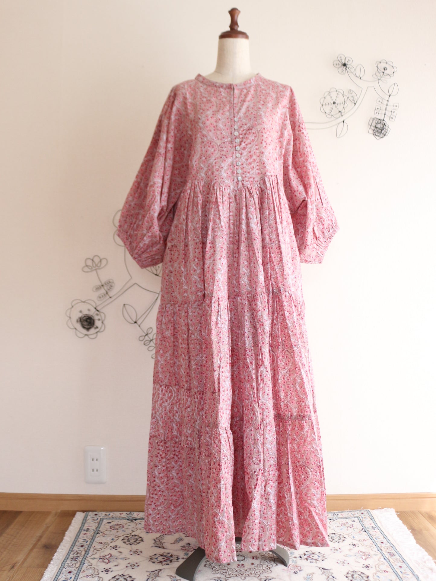 【春限定ダイアナドレス】上品ブラウン