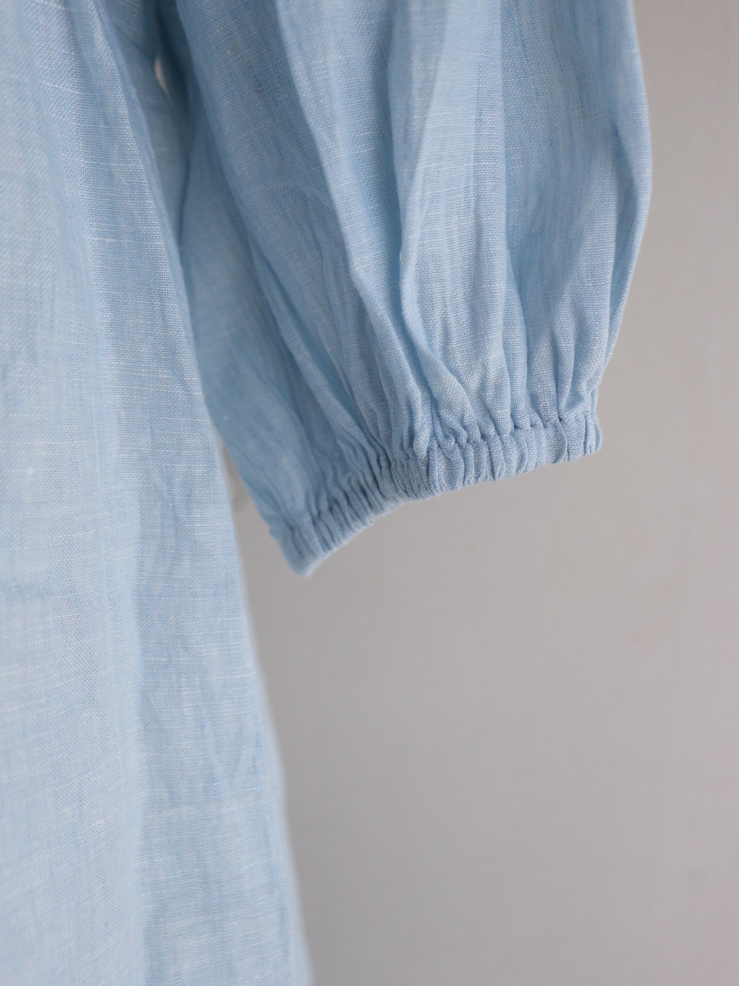 【発売間近！！！】Uttam Series 高級リネンワンピース POWDER BLUE