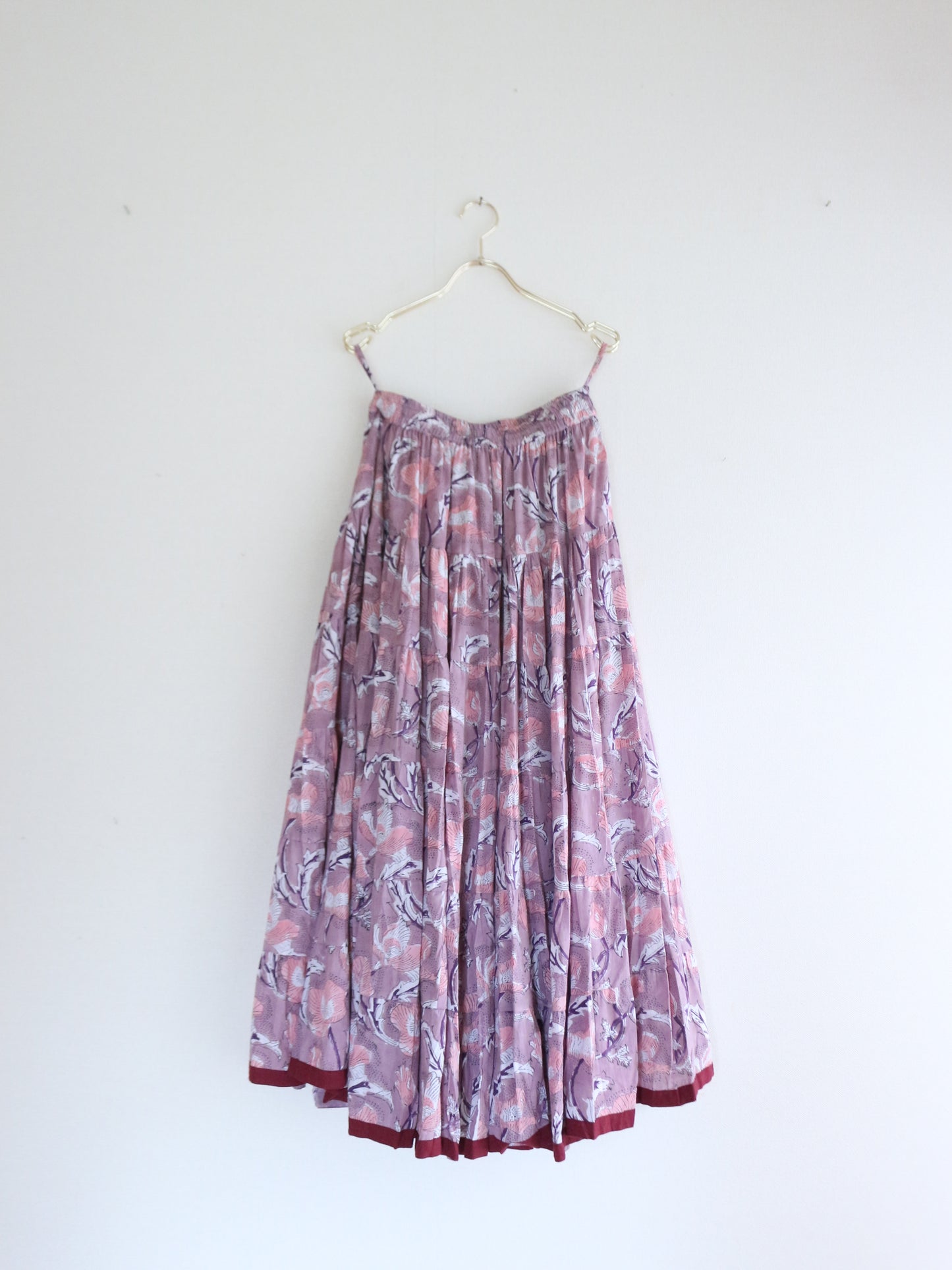 Majestic Flow Skirt 【Dusty Pink】