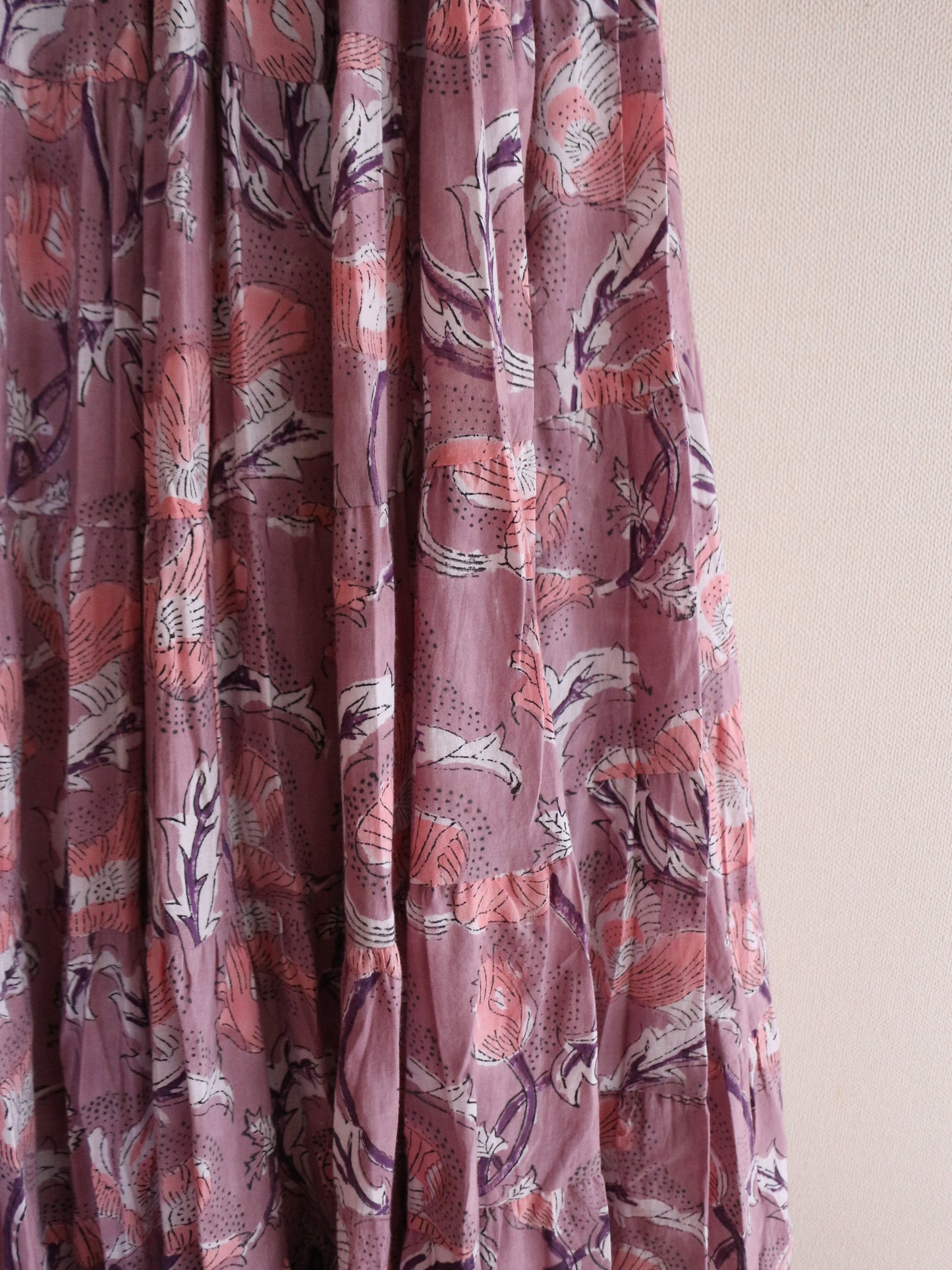 Majestic Flow Skirt 【Dusty Pink】