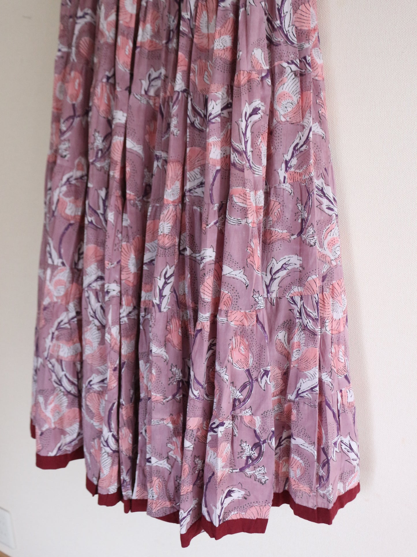 Majestic Flow Skirt 【Dusty Pink】