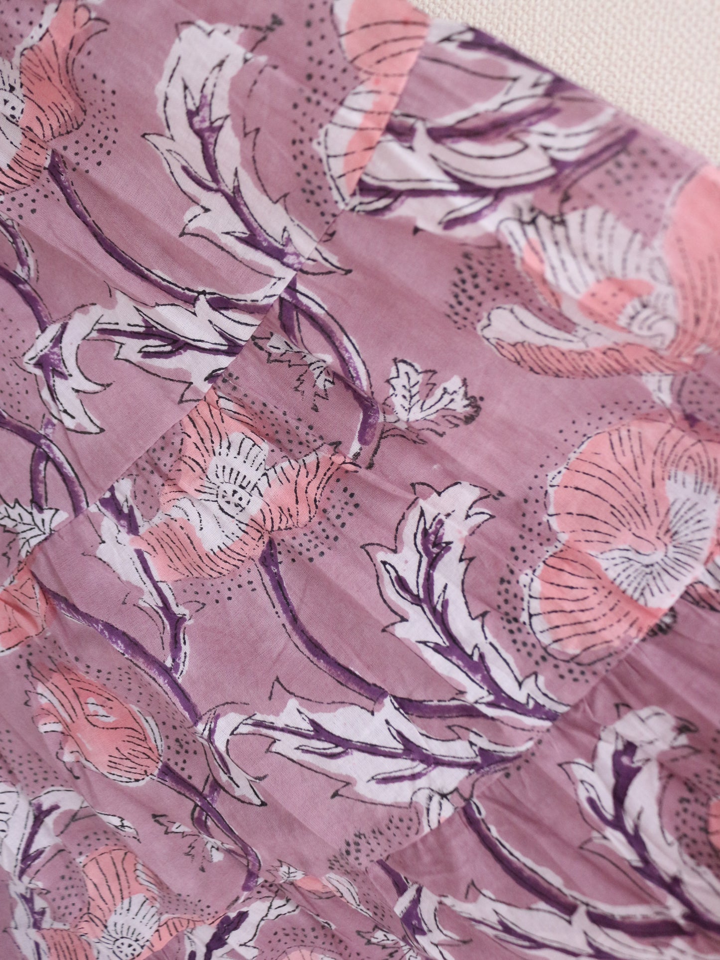 Majestic Flow Skirt 【Dusty Pink】