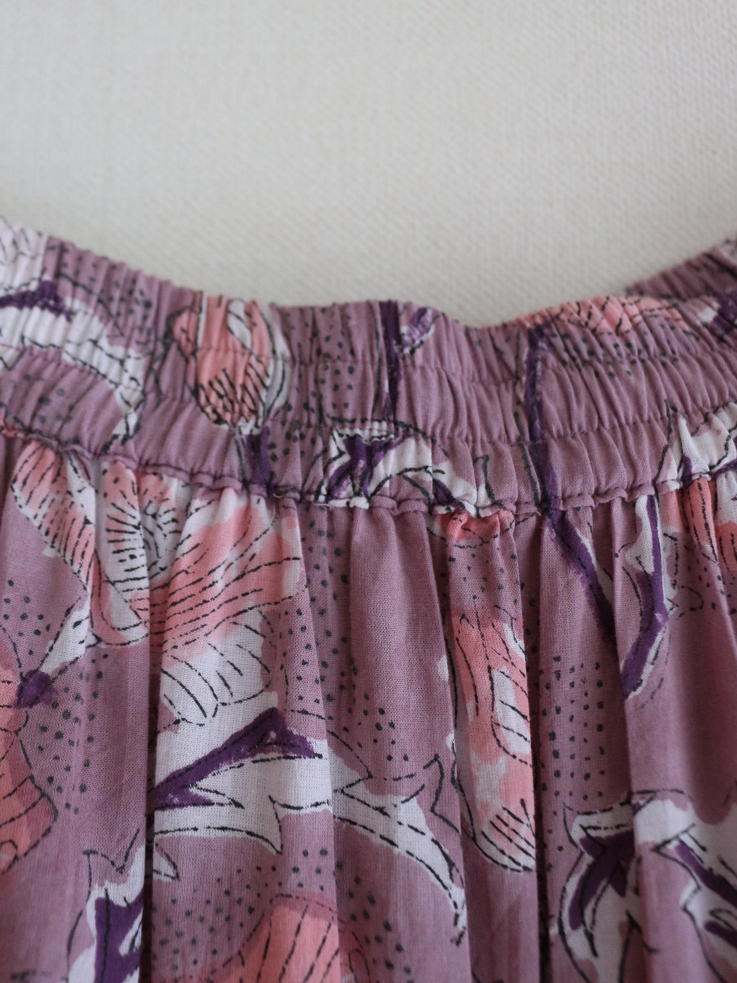 Majestic Flow Skirt 【Dusty Pink】