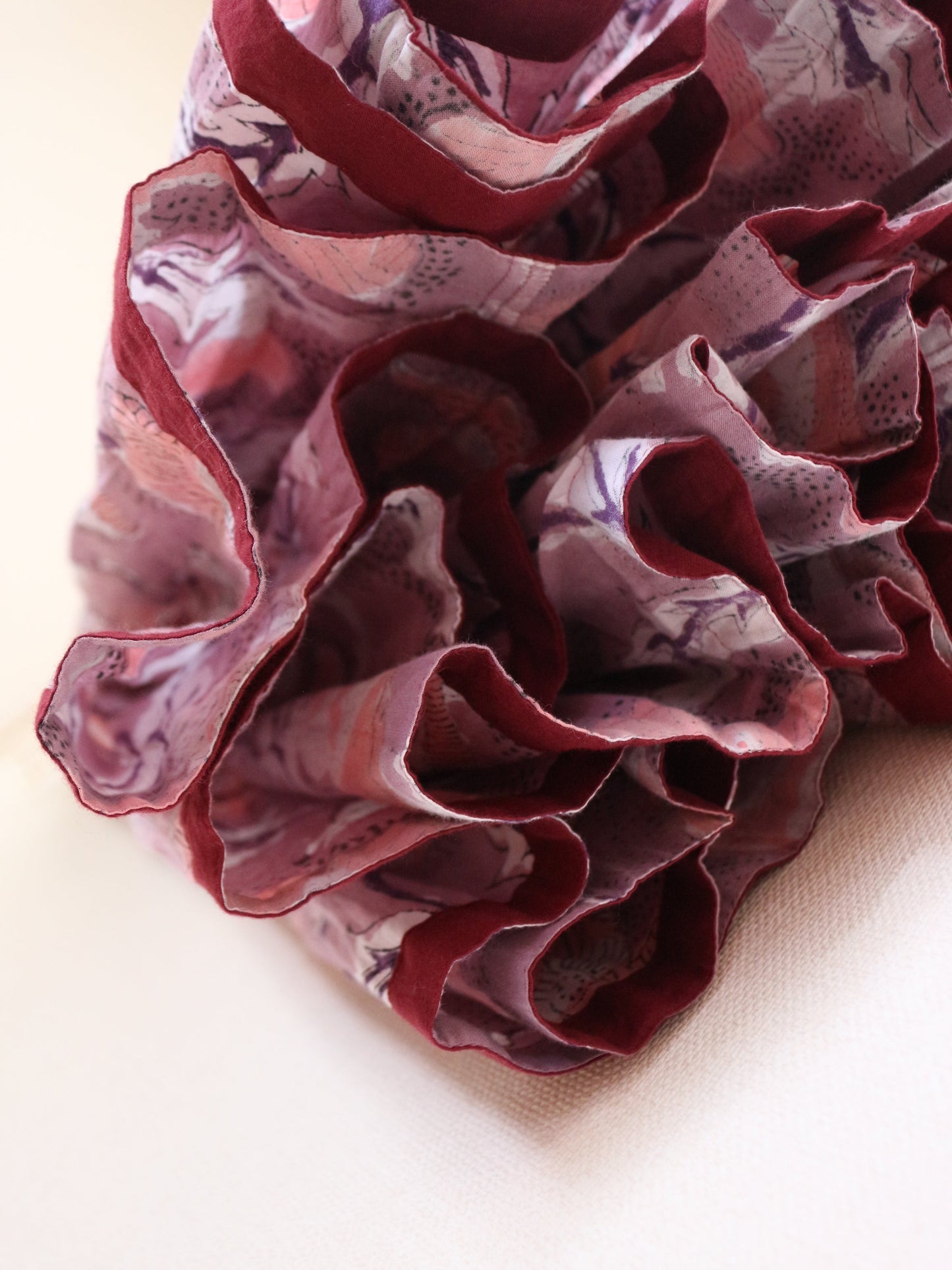 Majestic Flow Skirt 【Dusty Pink】
