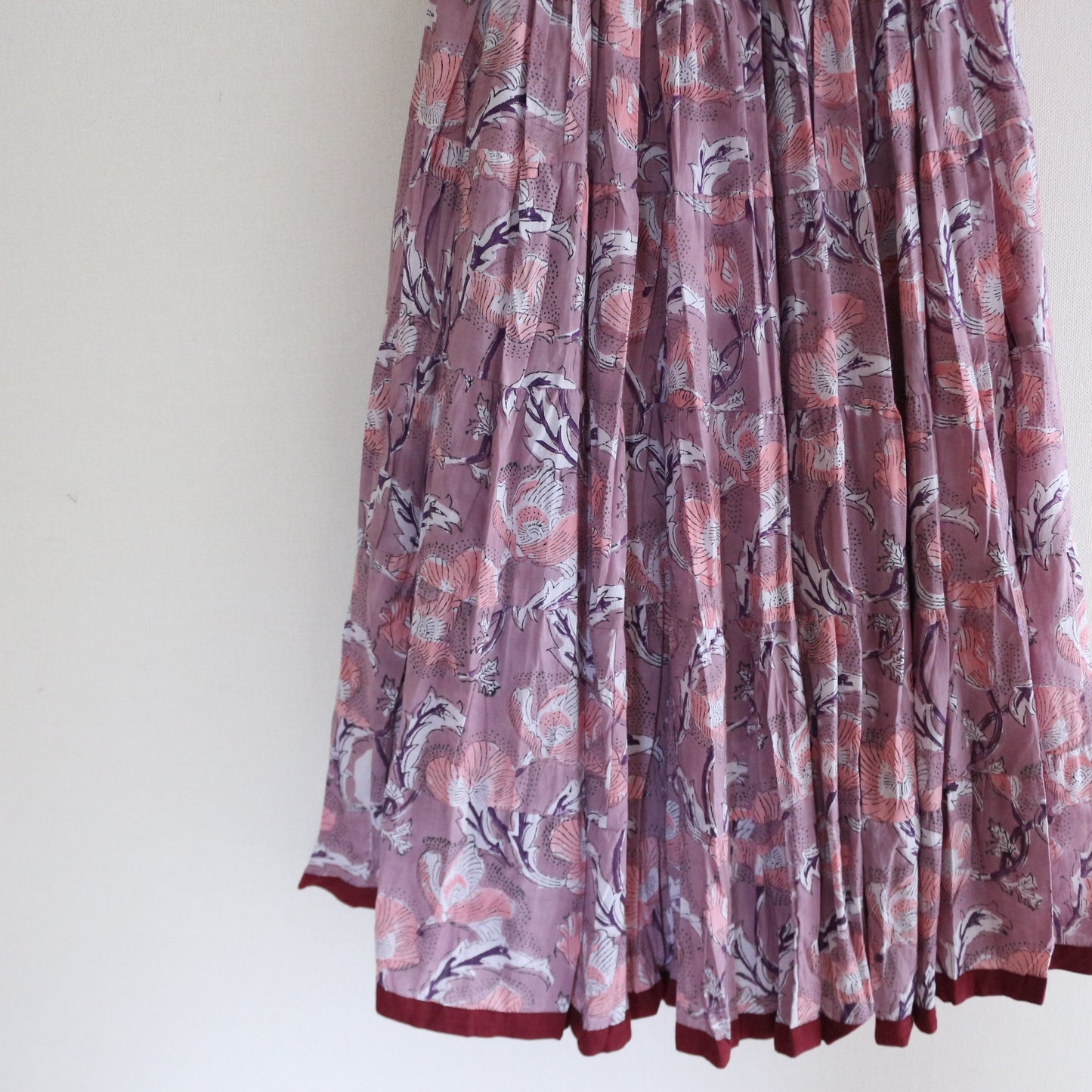 Majestic Flow Skirt 【Dusty Pink】