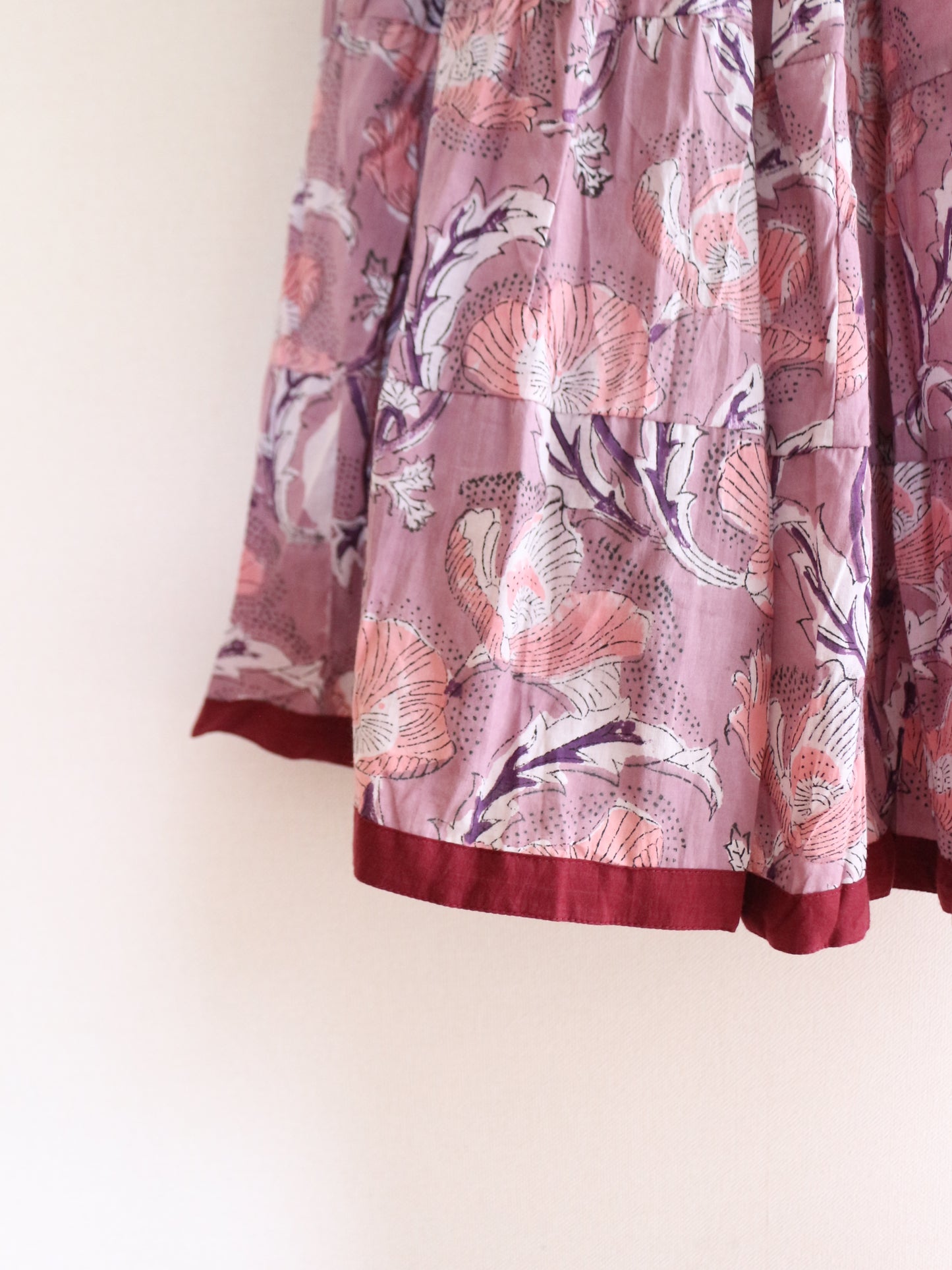 Majestic Flow Skirt 【Dusty Pink】