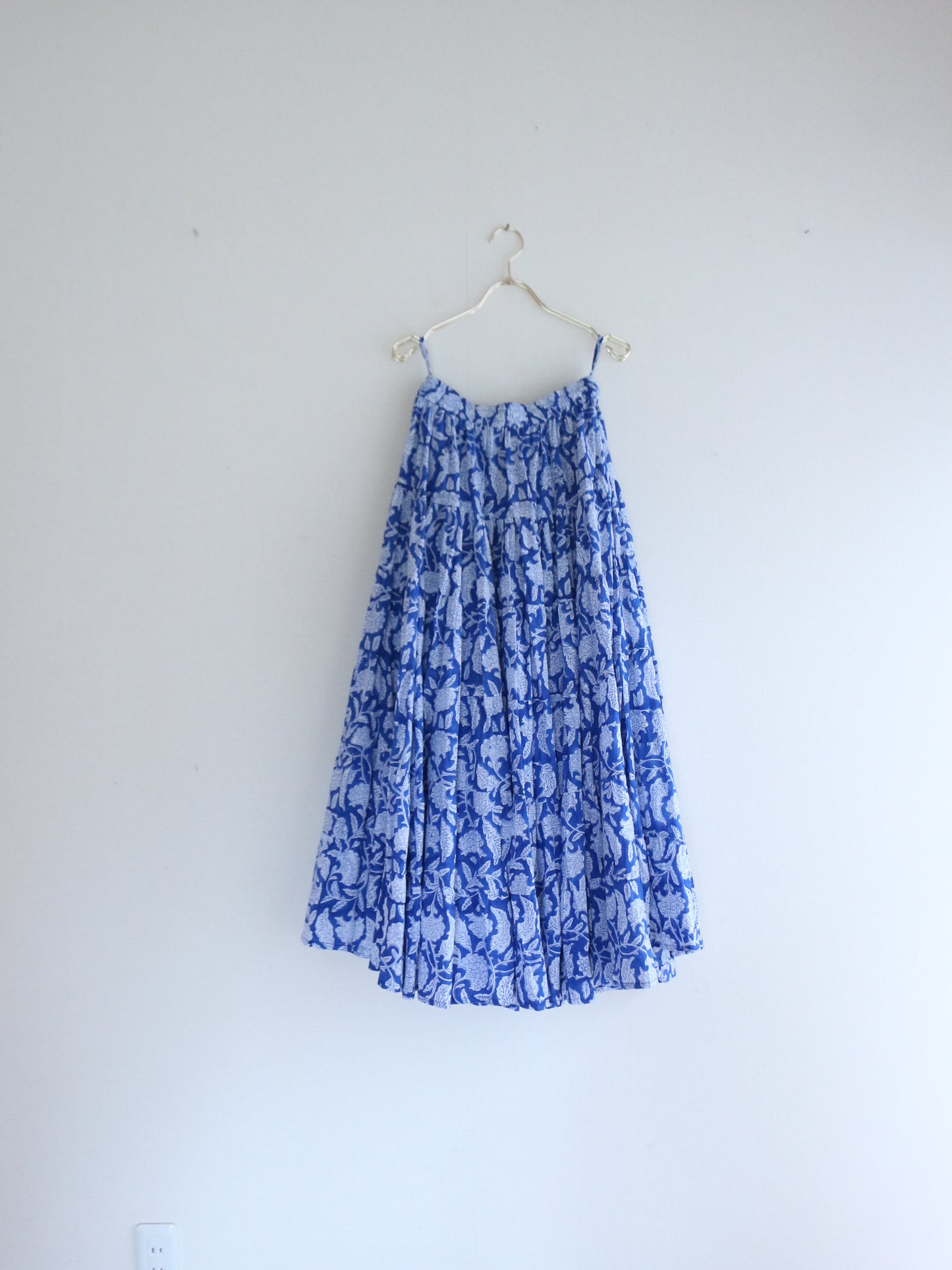 Majestic Flow Skirt 【Botanical Blue】