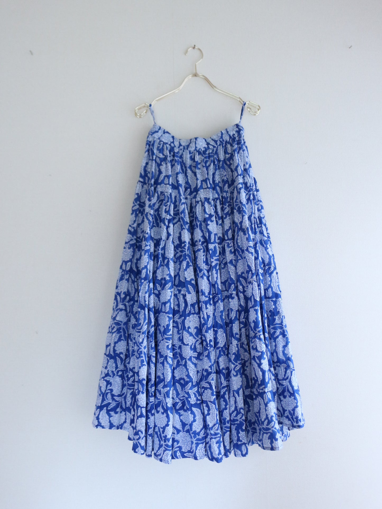Majestic Flow Skirt 【Botanical Blue】
