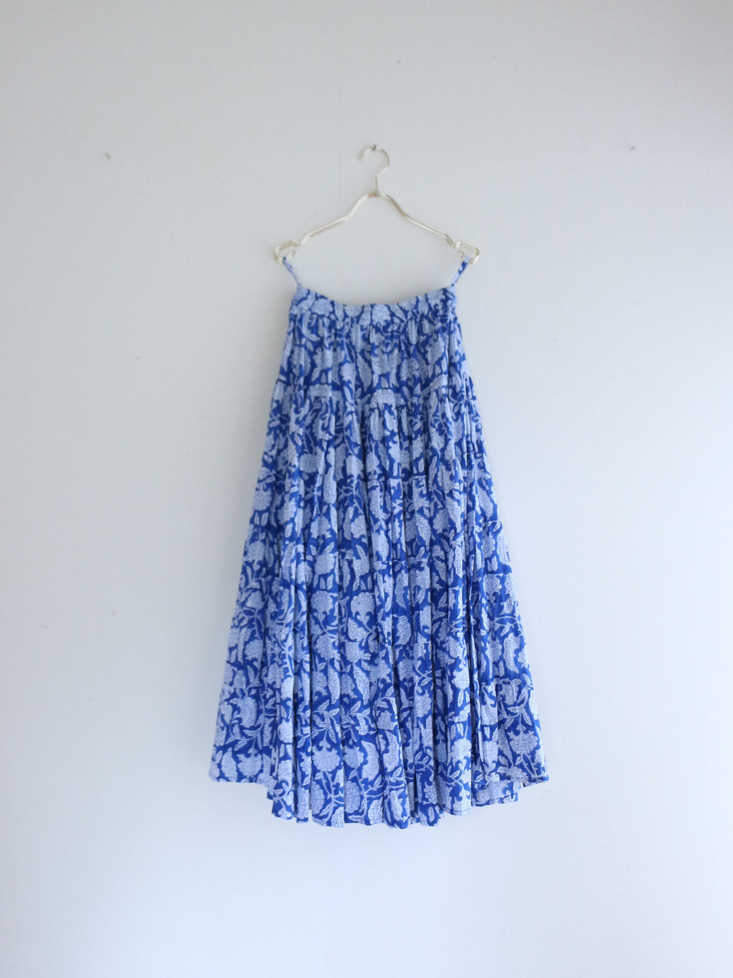 Majestic Flow Skirt 【Botanical Blue】