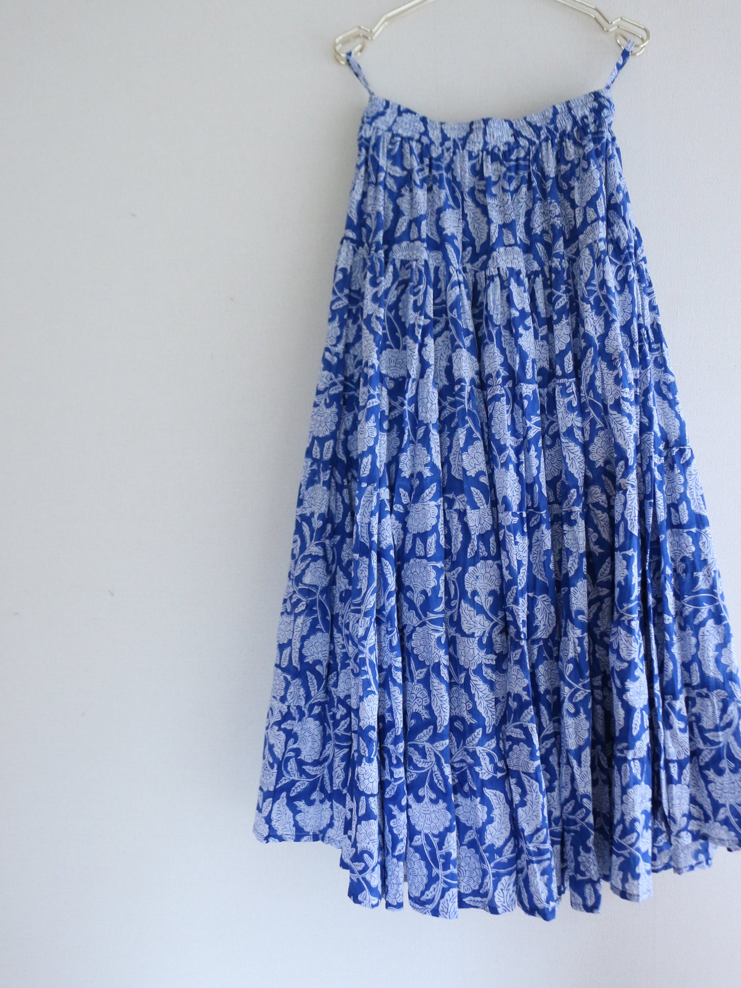 Majestic Flow Skirt 【Botanical Blue】