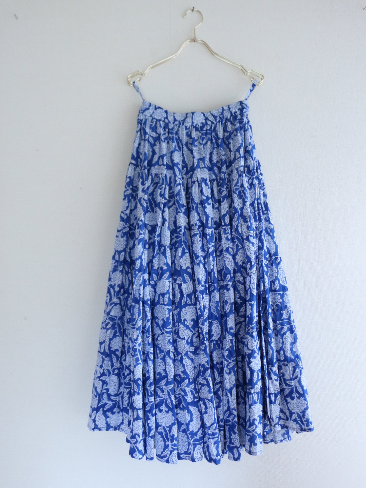 Majestic Flow Skirt 【Botanical Blue】