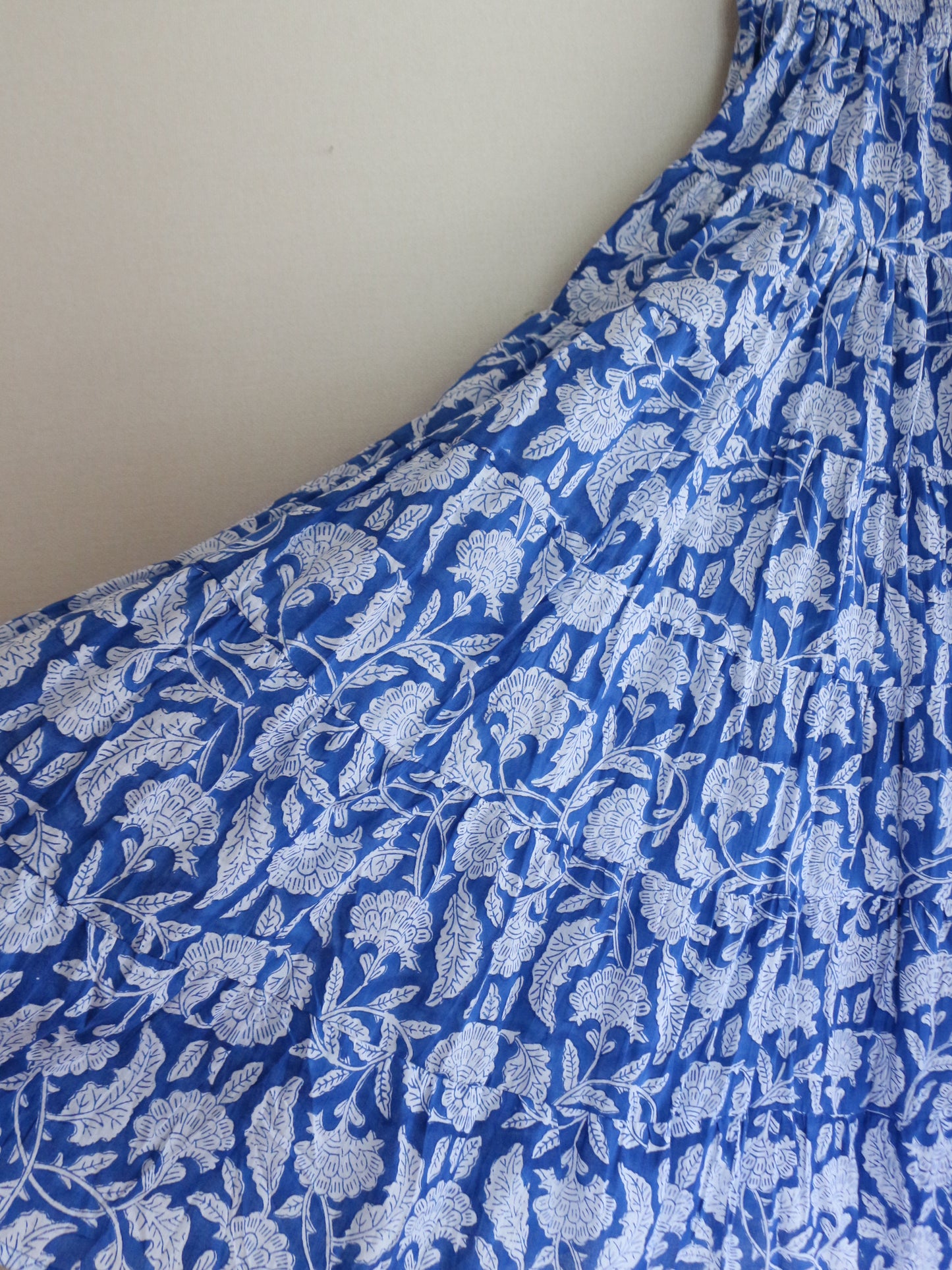 Majestic Flow Skirt 【Botanical Blue】