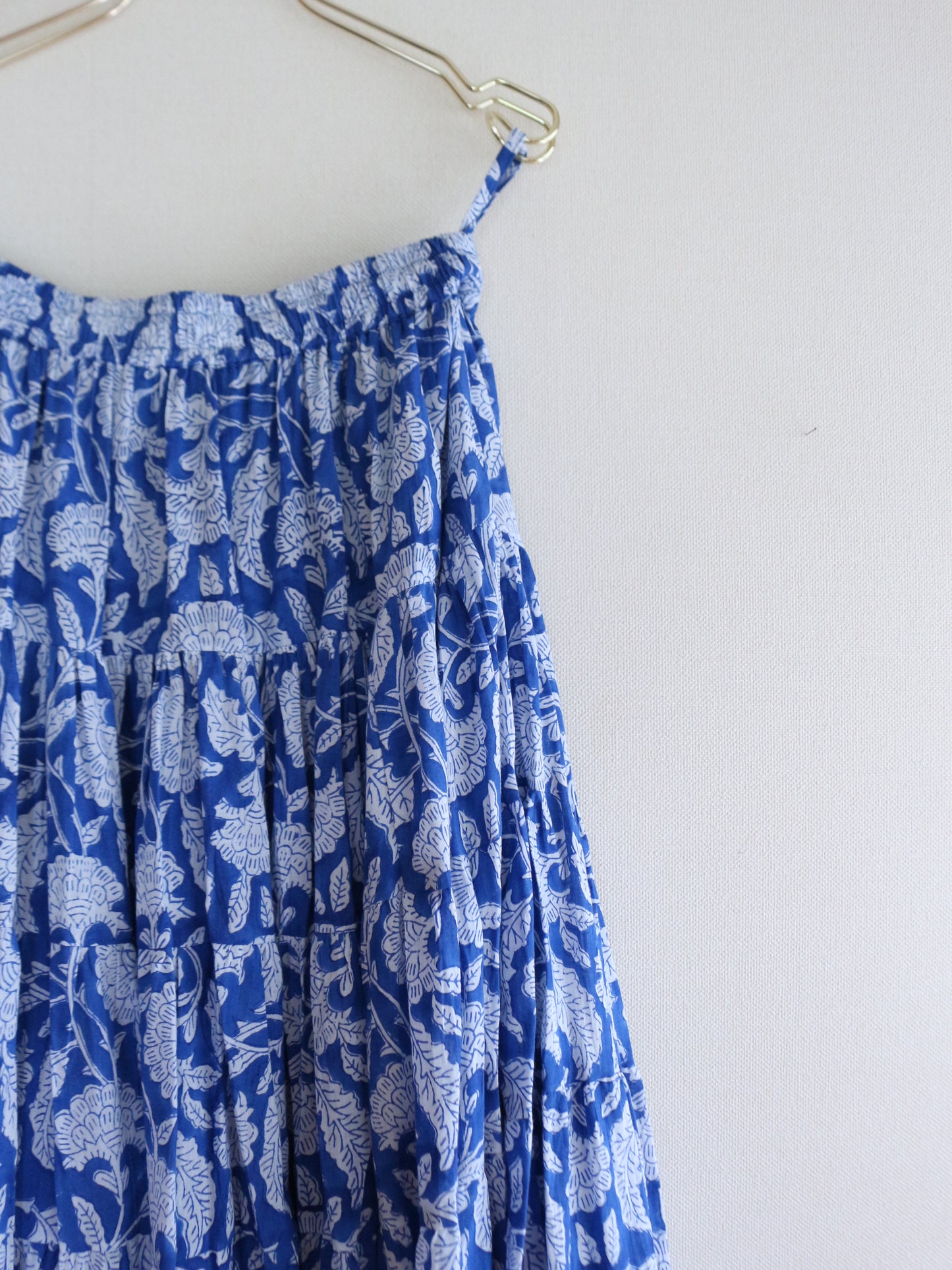 Majestic Flow Skirt 【Botanical Blue】
