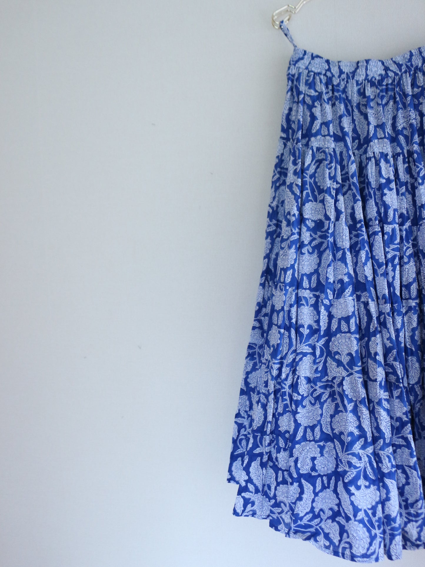 Majestic Flow Skirt 【Botanical Blue】