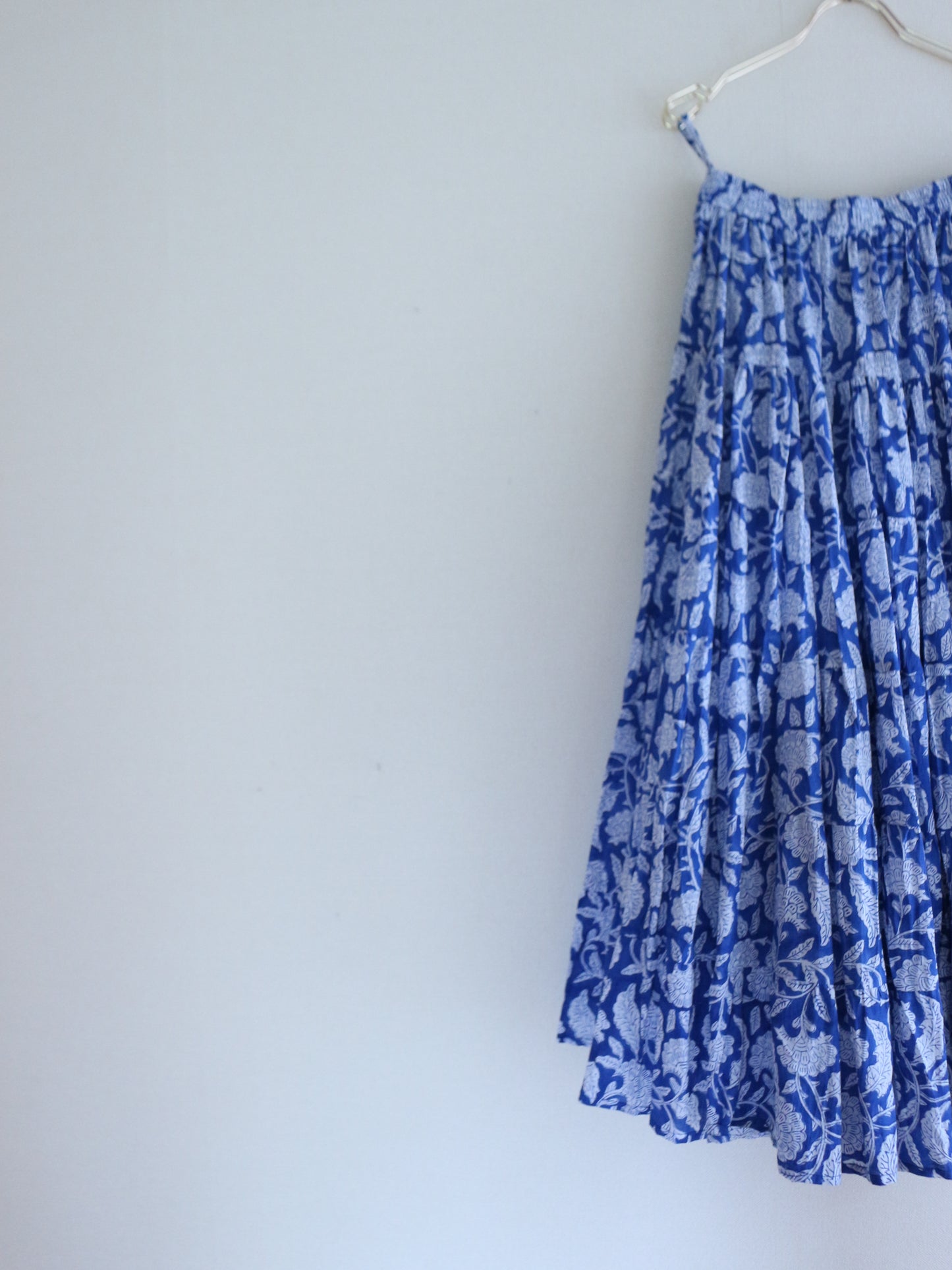 Majestic Flow Skirt 【Botanical Blue】