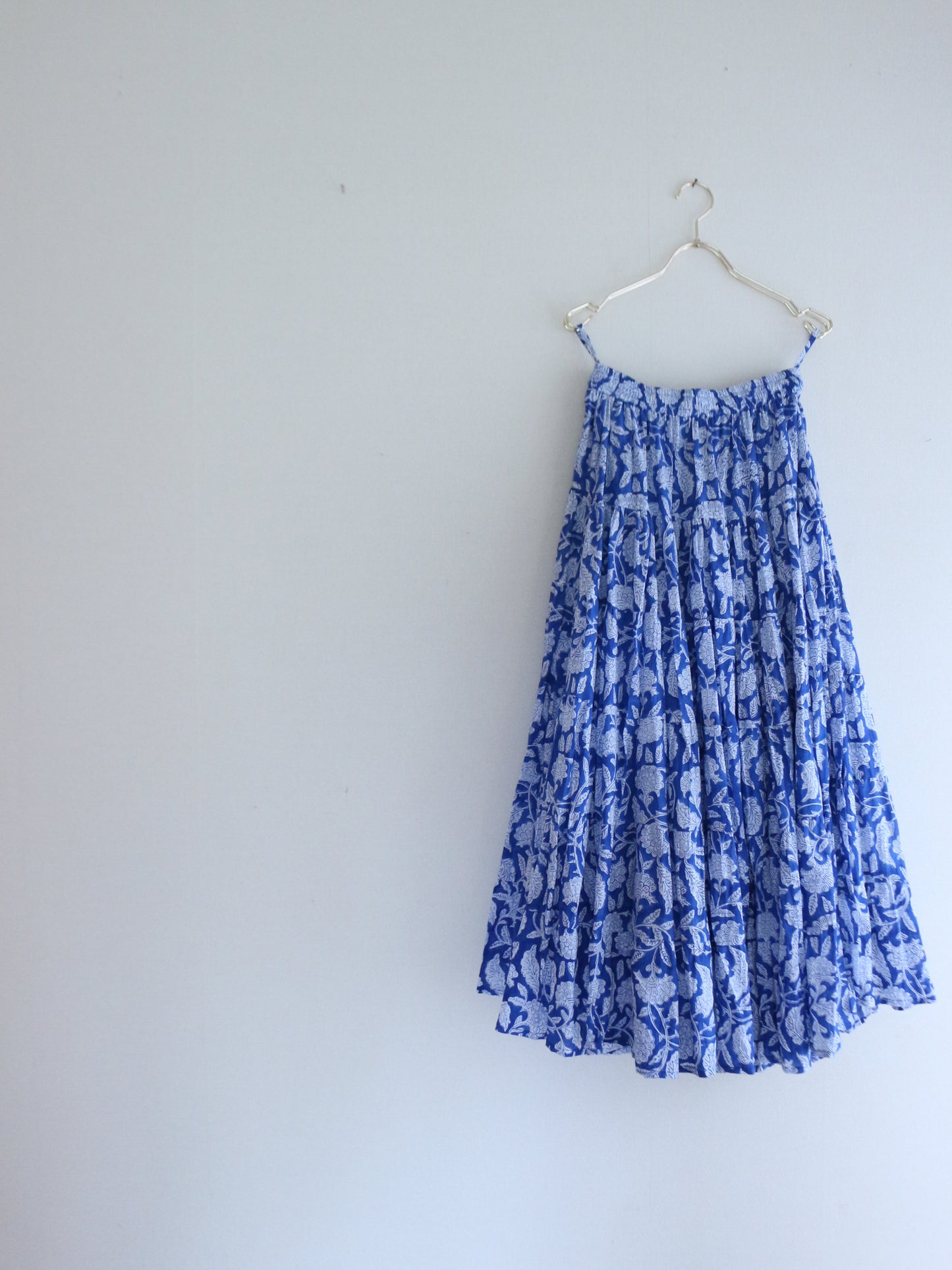 Majestic Flow Skirt 【Botanical Blue】