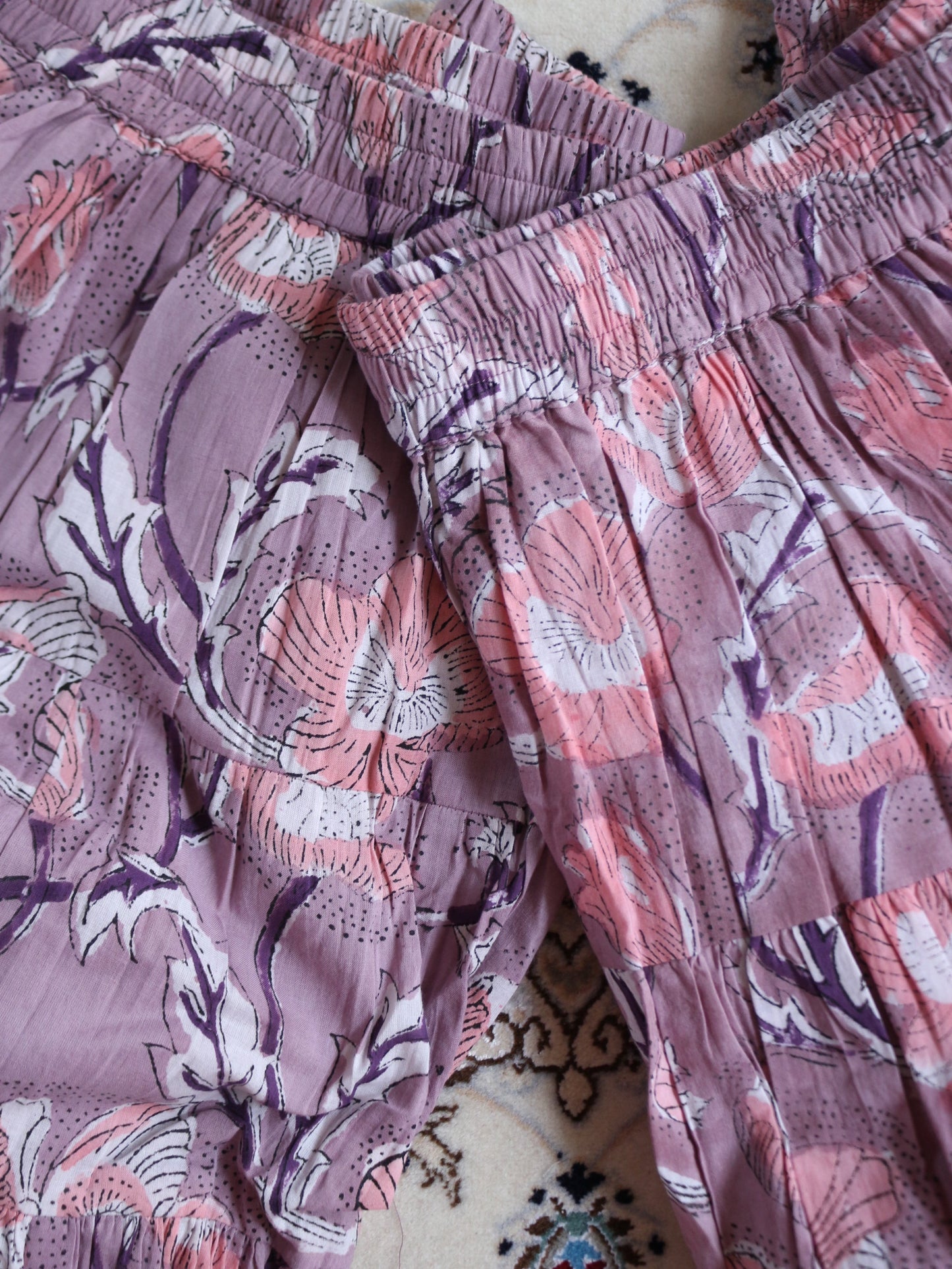 Majestic Flow Skirt 【Dusty Pink】