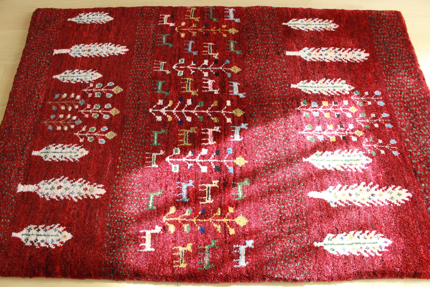 ギャッベ Accent Rug (125cm×90cm) K11