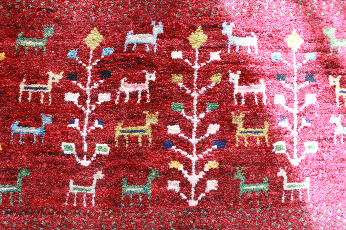 ギャッベ Accent Rug (125cm×90cm) K11