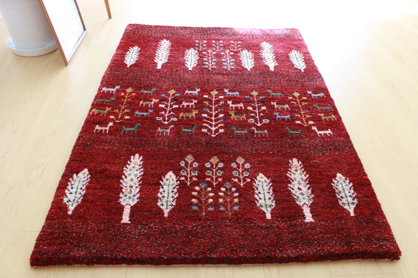 ギャッベ Accent Rug (125cm×90cm) K11